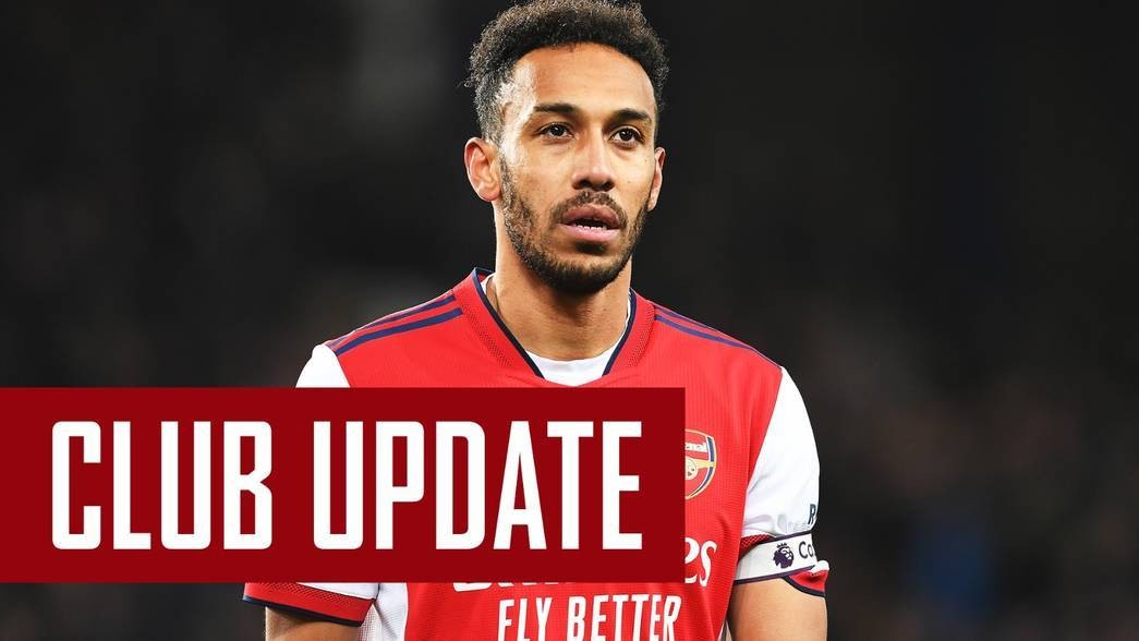 Arsenal update on Aubameyang - Bóng Đá