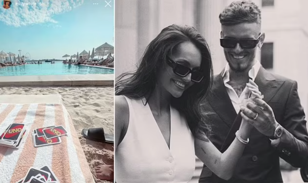 Ben White played Uno on the beach in Dubai while England lost to Brazil after snubbing his own country - Bóng Đá