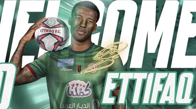 Official, confirmed. Gini Wijnaldum has joined Al Ettifaq - Bóng Đá