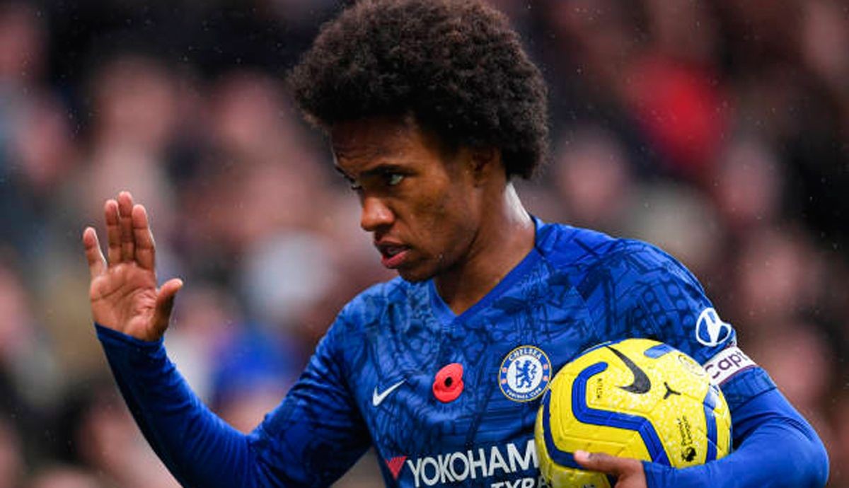 chelsea fans hail Willian - Bóng Đá