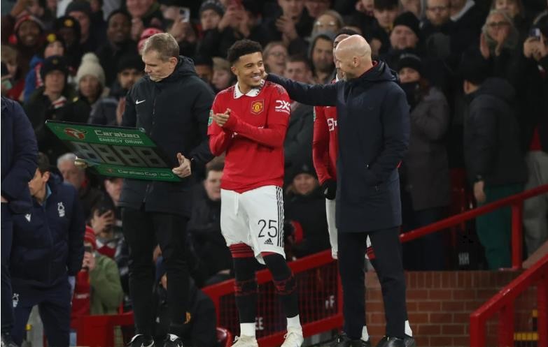 Jadon Sancho could face disciplinary proceedings over public Erik ten Hag rebuttal - Bóng Đá