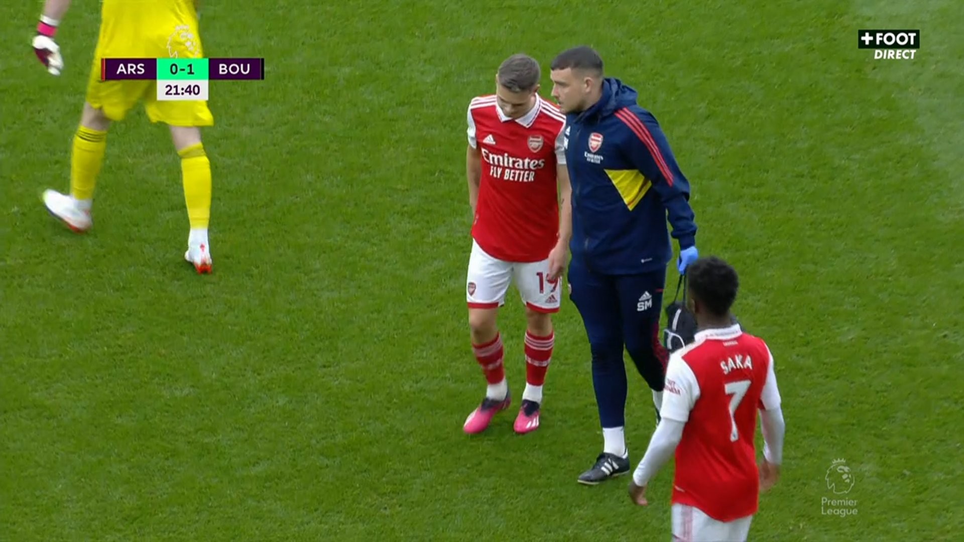 'Một cú sốc lớn cho Arsenal khi Trossard phải rời sân' - Bóng Đá