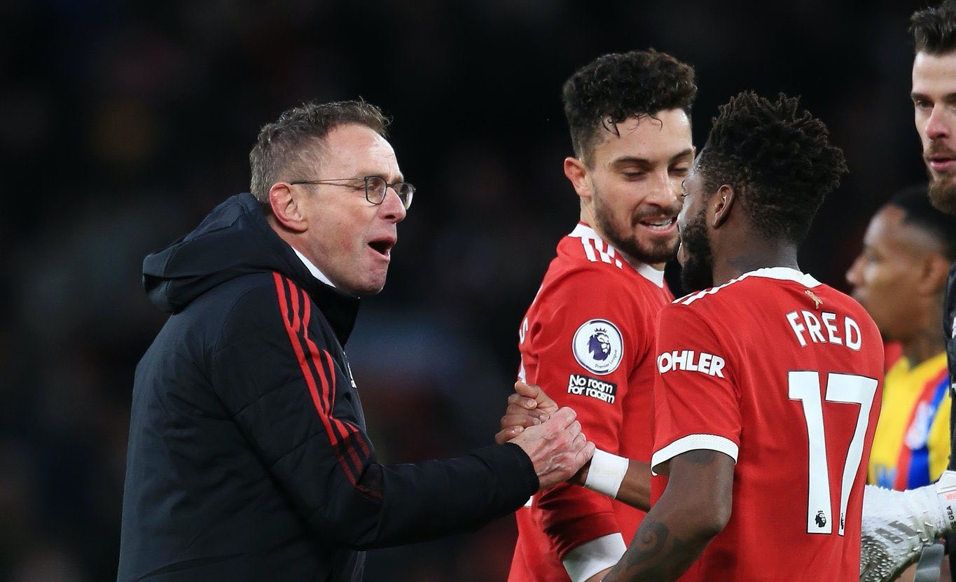 Rangnick liên tục hò hét chỉ đạo ở trận ra mắt Mn Utd - Bóng Đá