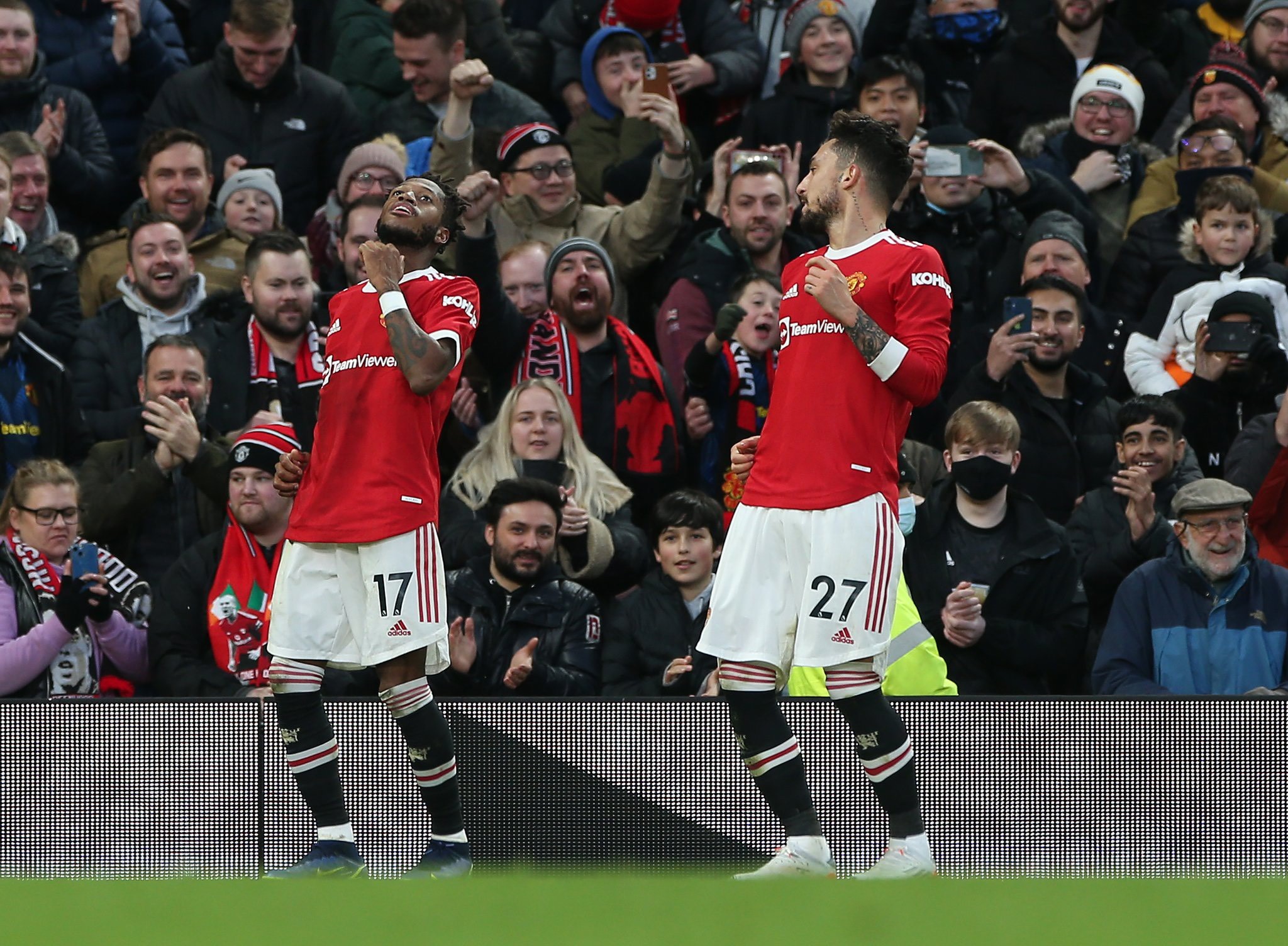 Ghi bàn đẳng cấp, Fred có màn nhảy nhót ăn mừng hài hước - Bóng Đá