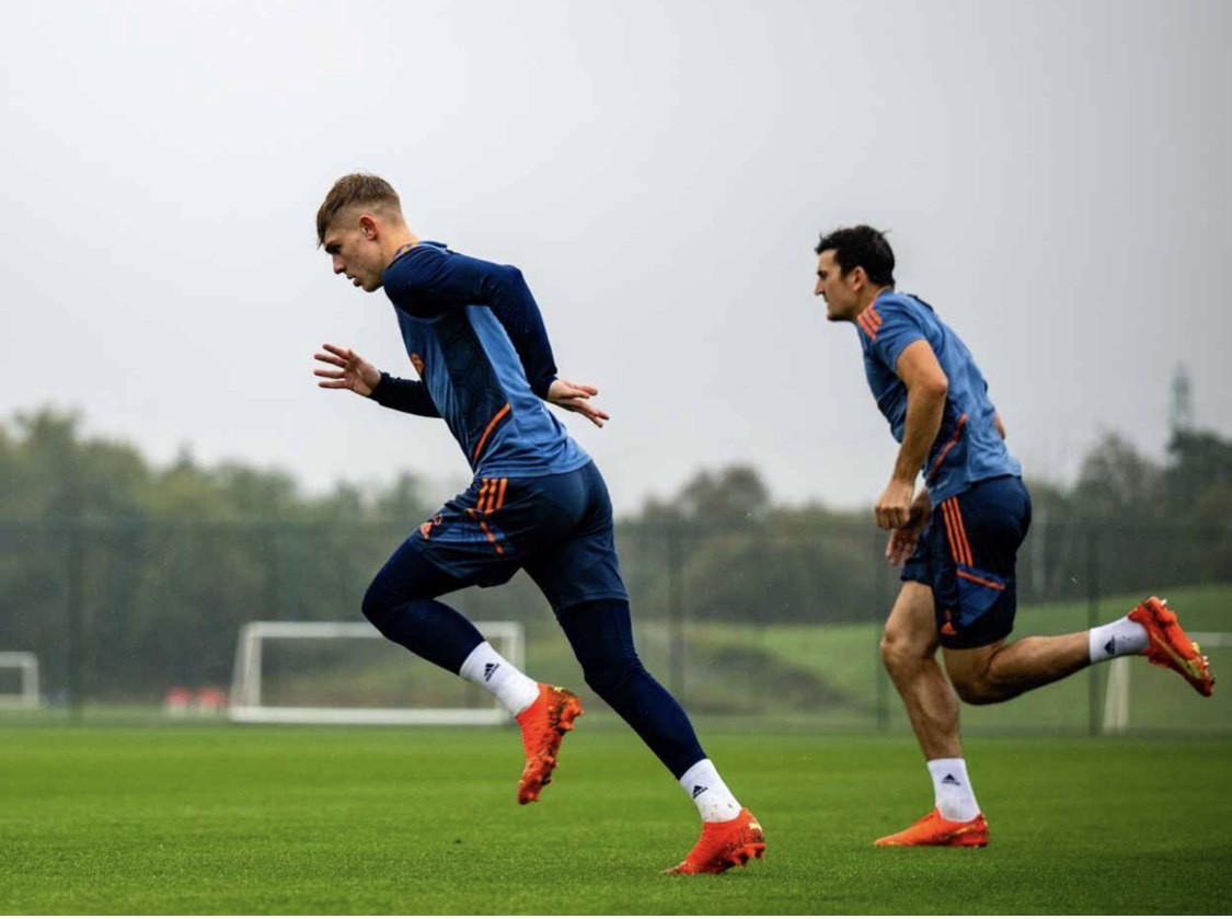 Brandon Williams pictured in training for the first time this season - Bóng Đá