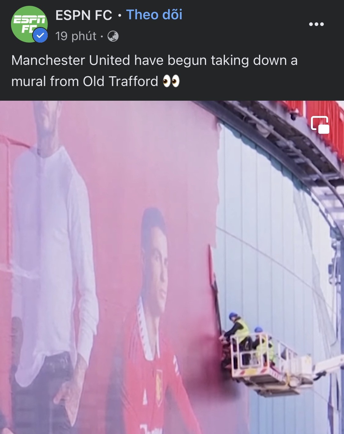 Man Utd remove Ronaldo - Bóng Đá