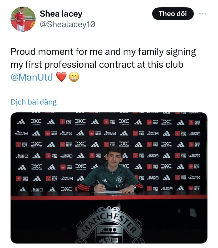 Man Utd seal deal with 'Scouse Lionel Messi' as wonderkid signs long-term contract - Bóng Đá