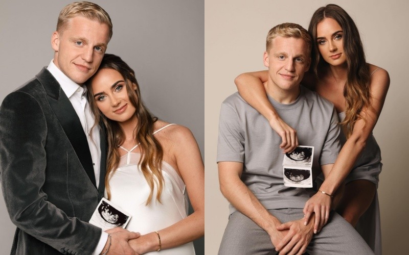 Donny van de Beek có con - Bóng Đá