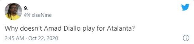 These Man United fans react as new signing Amad Diallo Traore is left out by Atalanta vs Midtjylland - Bóng Đá