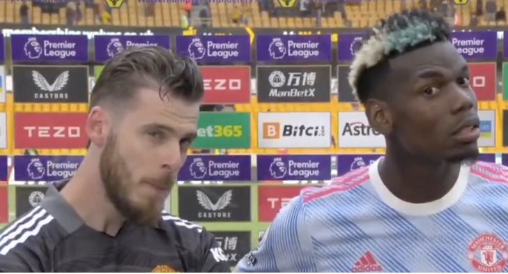 De Gea Pogba phản ứng khi hỏi về Ronaldo - Bóng Đá