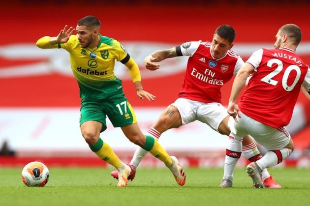 Arsenal transfer stance on signing Norwich City midfielder Emi Buendia in January - Bóng Đá