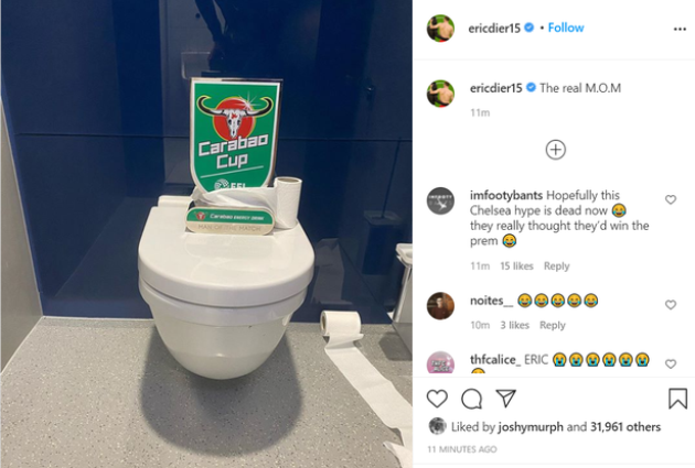 Eric Dier đi toilet  - Bóng Đá