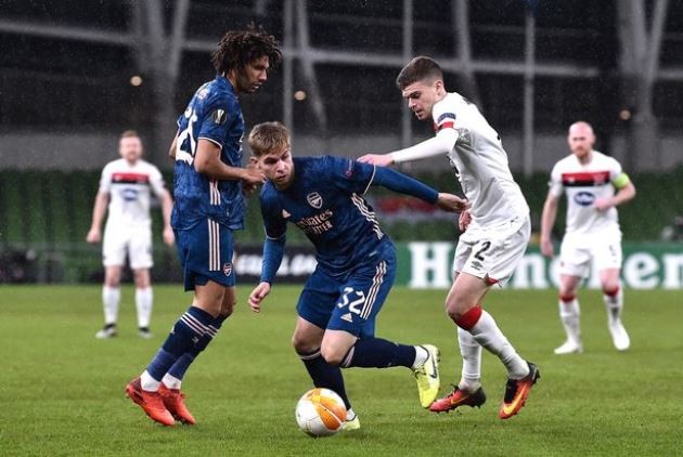 Mikel Arteta hints at Emile Smith Rowe solution for Arsenal's misfiring attack - Bóng Đá