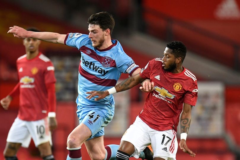 Manchester United identify Declan Rice as prime midfield transfer target - Bóng Đá