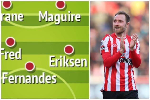 Man Utd có 3 phương án chiến thuật với Eriksen - Bóng Đá