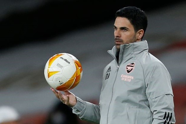 Arteta: 