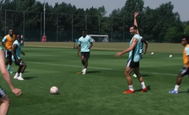 Mari pulled up Arsenal’s new boy, Albert Sambi Lokonga in training - Bóng Đá