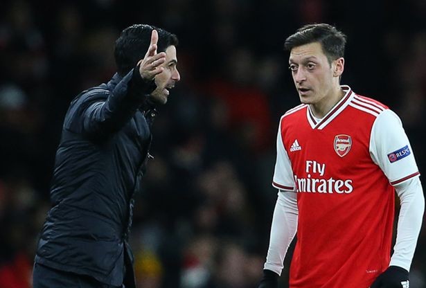 Mesut Ozil's agent accuses Mikel Arteta of lying about Arsenal snub decision - Bóng Đá