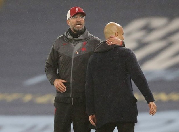 Guardiola reveals the details of his post-match conversation with Klopp as Man City and Liverpool share spoils - Bóng Đá