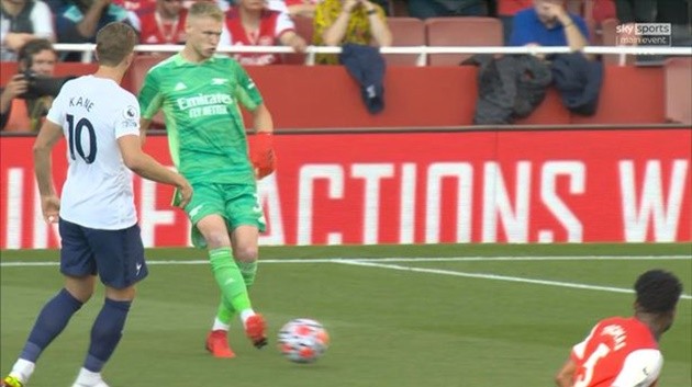 Aaron Ramsdale annoyed with himself despite Arsenal’s dominant win over Tottenham - Bóng Đá
