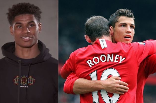 Marcus Rashford names his two favourite players in dream Manchester United six-a-side team - Bóng Đá