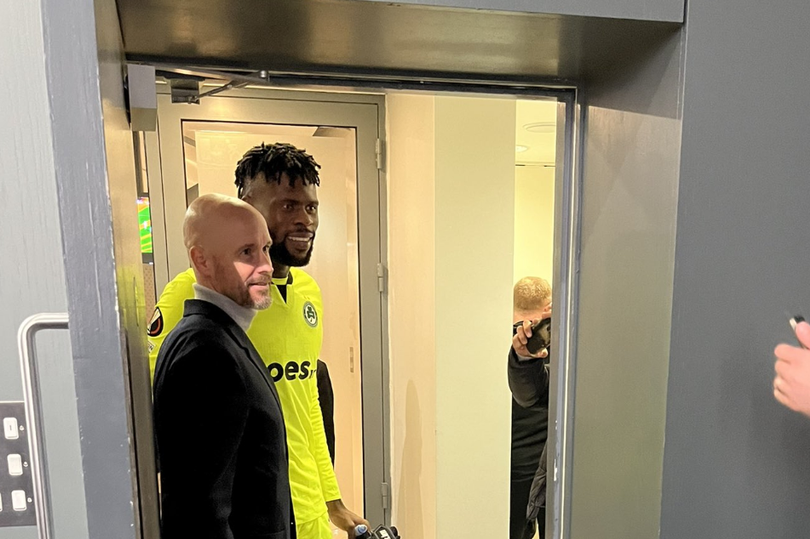 What Francis Uzoho said to Erik ten Hag after Manchester United fixture - Bóng Đá