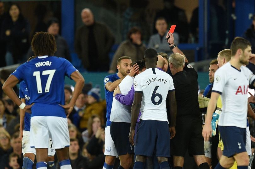 What Frank Lampard said about Son Heung-min's red card for Andre Gomes challenge and VAR - Bóng Đá