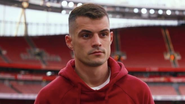 Gia hạn hợp đồng, Granit Xhaka gửi thông điệp đến CĐV Arsenal - Bóng Đá
