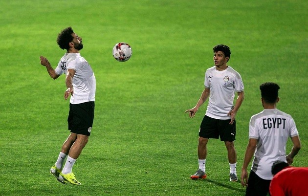 Mohamed Salah takes part in Egypt training ahead of Afcon qualifiers and insists 'tough' Liverpool season will get better - in pictures - Bóng Đá
