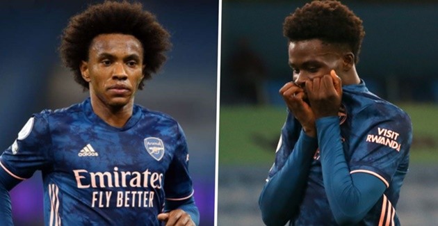 Arsenal boss Arteta provides updates on Willian and Saka injuries - Bóng Đá