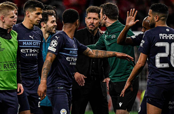 Chiêu trò giúp Man City vượt qua Atletico - Bóng Đá
