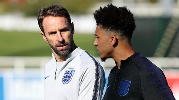 Gareth Southgate impressed by Jadon Sancho’s maturity at an uncertain time - Bóng Đá