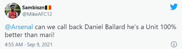 Daniel Ballard 'Better than Ben White': Some fans hail Arsenal player's 'immense' display for his country last night - Bóng Đá