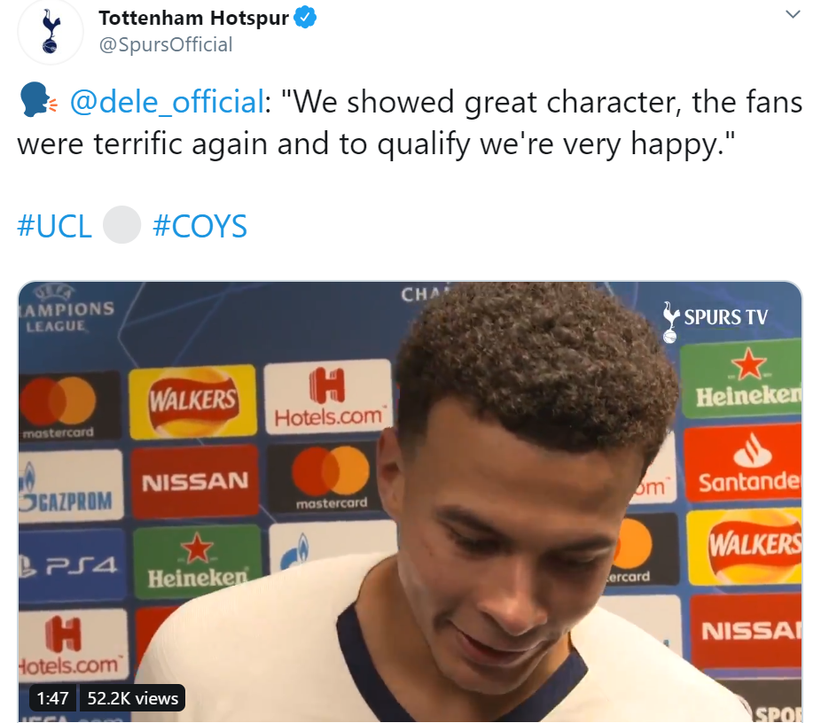 Dele Alli gửi thông điệp tới NHM - Bóng Đá