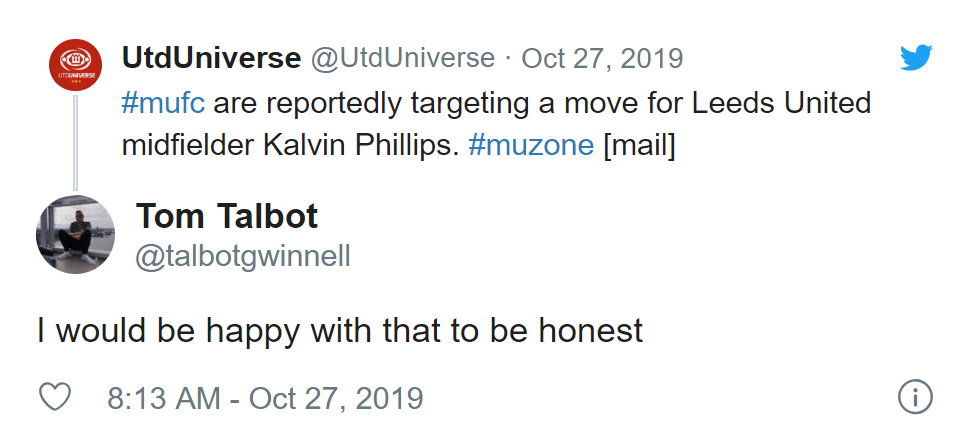 Man United fans react to the rumour linking Kalvin Phillips to the club - Bóng Đá