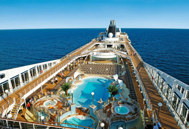  Inside luxury cruiseliner England fans can stay on at Qatar World Cup 2022 including poolside cinemas and whirlpool bath - Bóng Đá