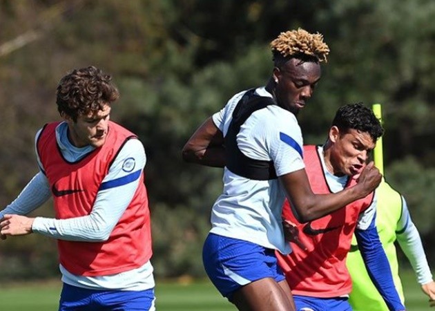 Thiago Silva and Tammy Abraham return to Chelsea training ahead of West Brom clash/ - Bóng Đá