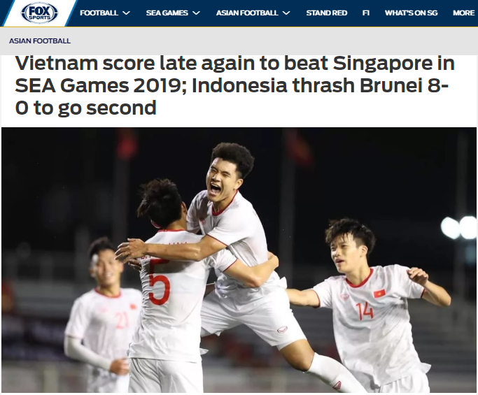 Báo châu Á nói về trận U22 Việt Nam vs Singapore - Bóng Đá