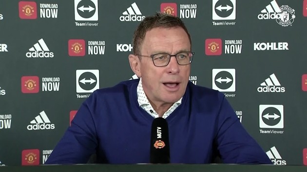 Manchester United in 'obvious' need of young striker next season - Ralf Rangnick - Bóng Đá