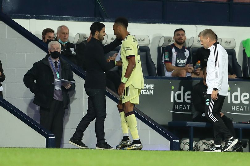 Arsenal boss Mikel Arteta addresses new Pierre-Emerick Aubameyang role after West Brom win - Bóng Đá
