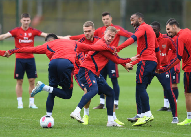 Ảnh Arsenal tập - Bóng Đá