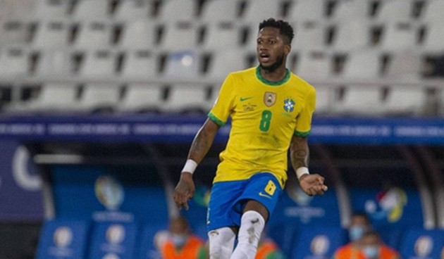 Fred’s statistics show he’s amongst Brazil’s top performers - Bóng Đá