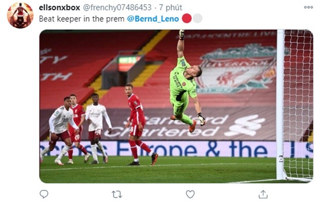 Leno xuất sắc trước Liverpool - Bóng Đá