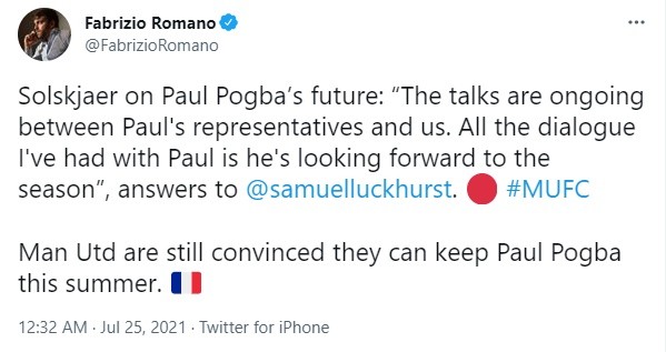 Thua trận, Solsa lên tiếng xác nhận tương lai Pogba - Bóng Đá