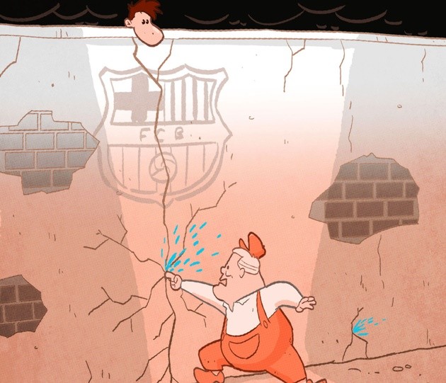 Ảnh chế Barca thời Koeman - Bóng Đá