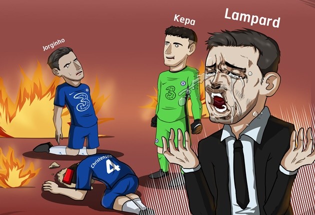 Ảnh chế Chelsea mua Mendy - Bóng Đá