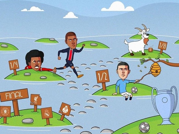 Cười té khói với loạt ảnh chế tứ kết Champions League  - Bóng Đá