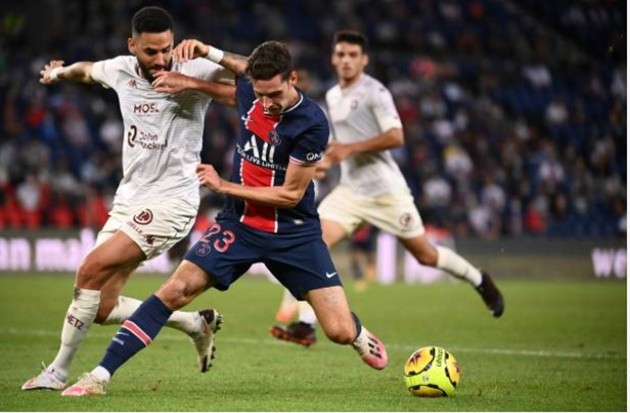 Ảnh sau trận PSG vs Metz - Bóng Đá