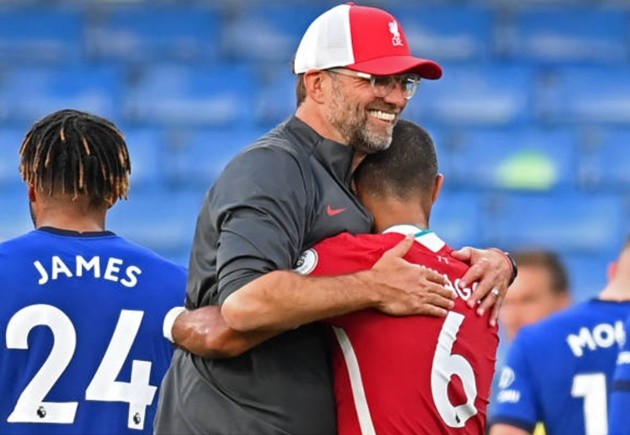 Thiago: Liverpool fans loved his passion after he tackled N'Golo Kante - Bóng Đá