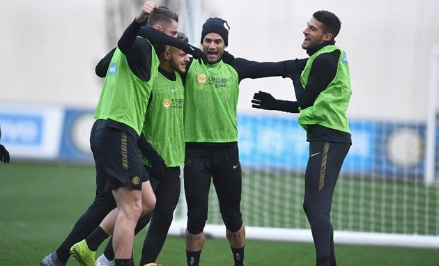 Inter Milan tập - Bóng Đá